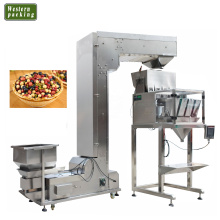 semi automatic granule packing machine for coffee beans filling